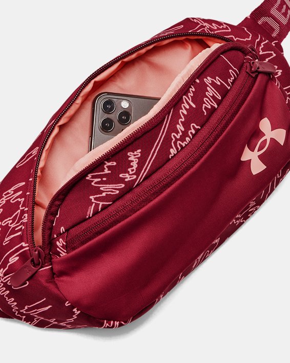 UA Flex Waist Bag, Pink, pdpMainDesktop image number 3